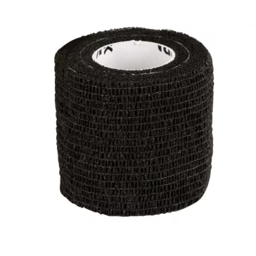EquiLastic  Bandázs,fekete , 5cm széles