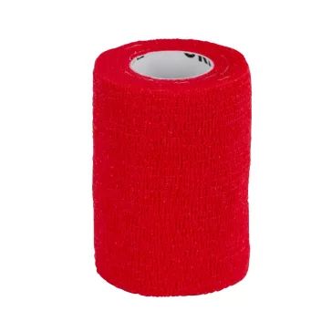 EquiLastic  Bandázs, 7.5 cm széles,piros