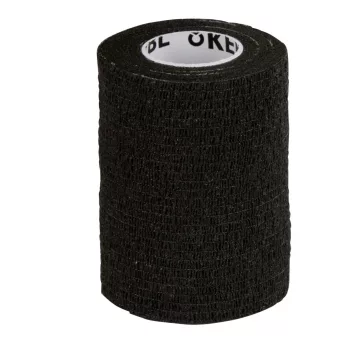 EquiLastic Bandázs, 7.5 cm széles, fekete