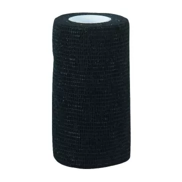 EquiLastic Bandázs,fekete , 10cm széles