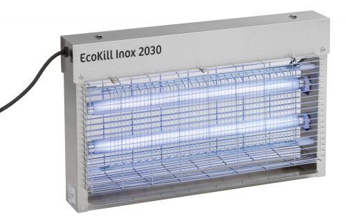 EcoKill elektromos légycsapda, inox 2x15W