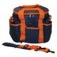 Takarítóeszköztartó táska vállra akasztható,kék/narancs