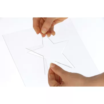 Nyírósablon, 3db-os szett