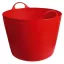 FlexBag flexibilis etető, ca. 28 lt, piros