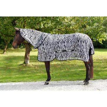 RugBe Zebra légytakaró has- és nyakrésszel