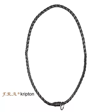 FRA Kripton cordeo hengerfonott 15mm bőr, barna, 4méret 