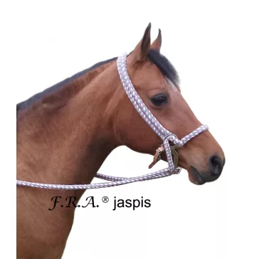   FRA 'Jaspis' 2cm vtg pamutkötél kantár hackamore-al