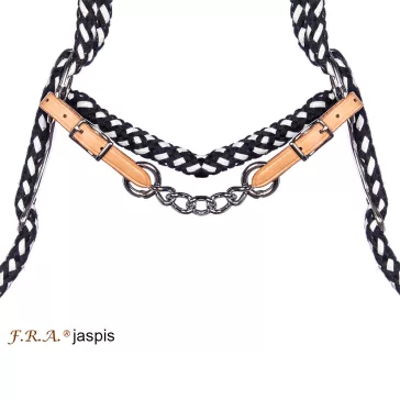   FRA 'Jaspis' 2cm vtg pamutkötél kantár hackamore-al