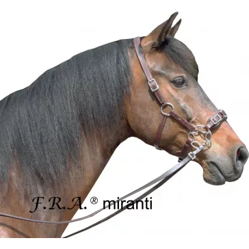 FRA Miranti gyöngyös barna kantár 10féle hackamore-al