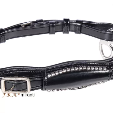 FRA Miranti gyöngyös fekete kantár 10féle hackamore-al
