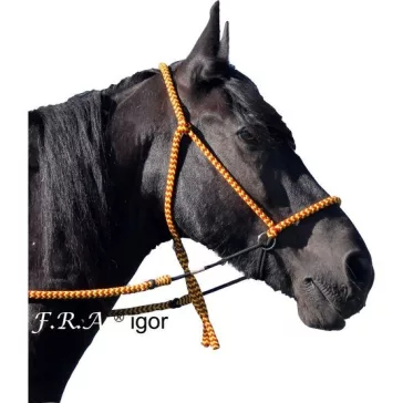 F.R.A. Igor zabla nélküli pamut kantár szárral (syst.4)