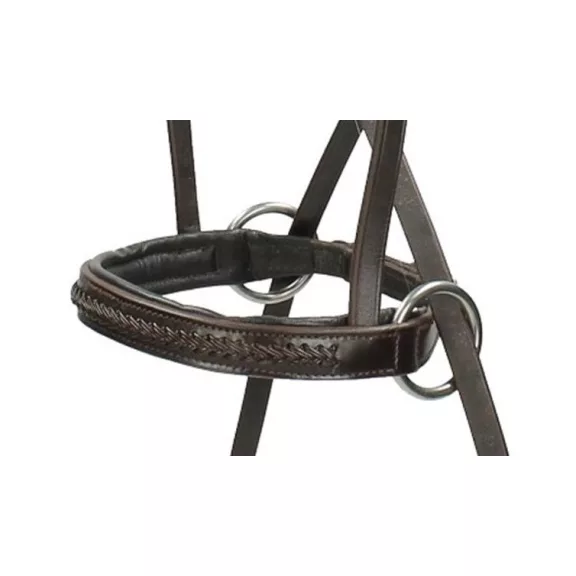 F.R.A. Ulan zabla nélküli kantár szárral (syst.5) havanna barna
