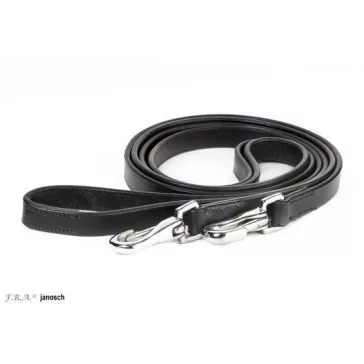 F.R.A. Janosch hosszú szár bőr , karabíneres, fekete
