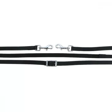   F.R.A. Adil hosszú szár bőr csúszásmentes ,karabíneres, fekete