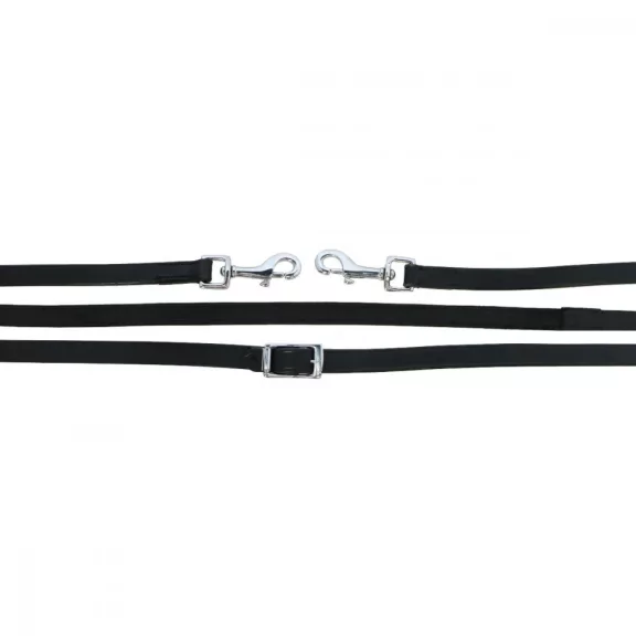 F.R.A. Adil hosszú szár bőr csúszásmentes 1220cm, karabíneres, fekete