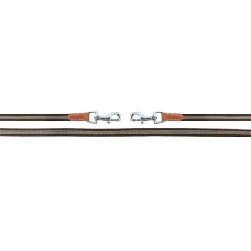   FRA Parsha csúszásmentes szár 15 mm karabíneres acél barna-Beige 220cm