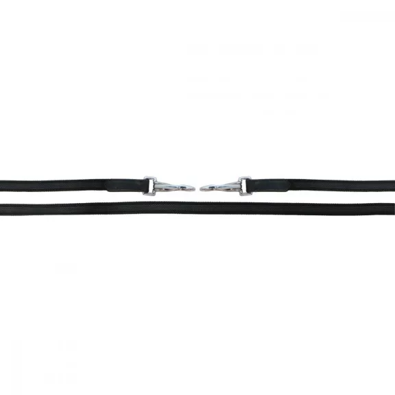 F.R.A. Parsha csúszásmentes szár 15 mm karabíneres acél fekete 260cm