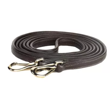   F.R.A. szár Tiara soft bőr, középen varrott karabínerrel , barna