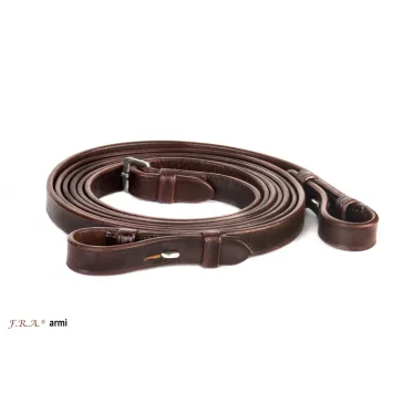 F.R.A. Armi / bőr szár, barna , kapoccsal