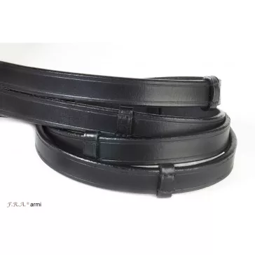 F.R.A. Armi / bőr szár csúszásmentes, fekete, kapoccsal