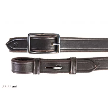 F.R.A. Armi / bőr szár csúszásmentes, barna , kapoccsal