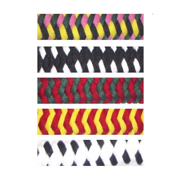 FRA Csomózott profi kötőfék Pablo cob méret, 6szín, 7mm