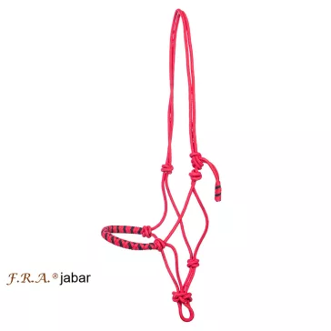   FRA Csomózott kötőfék orrdísszel Jabar 3 méret  8mm vtg