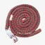 F.R.A. Svendy / vezetőszár kötél pamut 15mm 2,20mtr (Ruchi colors) "C" zöld/piros