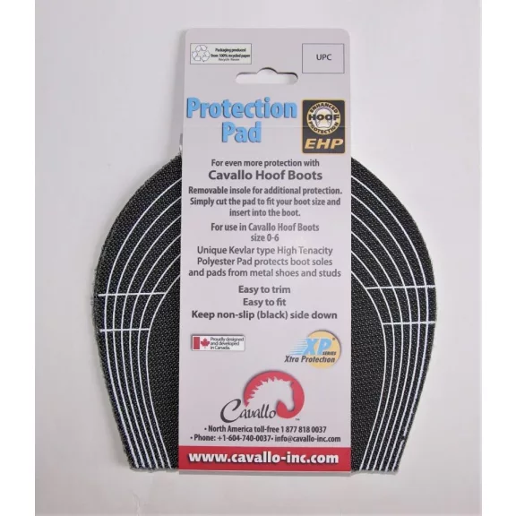 Protection pad (kevlárszálas védőbetét patkós cipőzéshez) Protection pad (kevlárszálas védőbetét patkós cipőzéshez)