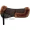F.R.A. Nyeregemelő bárányszőrrel luxury S, barna/camel