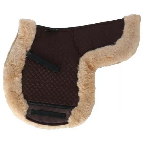 F.R.A. nyeregalátét teljes bárányszőr de luxe all purpose barna/mokkabarna F.R.A. nyeregalátét teljes bárányszőr de luxe all purpose barna/mokkabarna