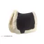F.R.A. plain pad full fur de luxe díjlovas fekete/natúr