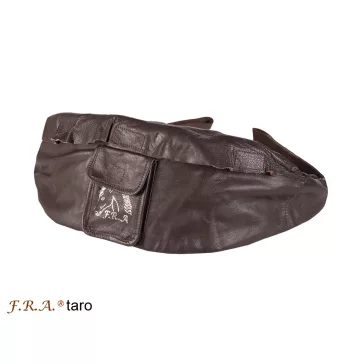 F.R.A. Taro nyeregtáska simple barna bőr