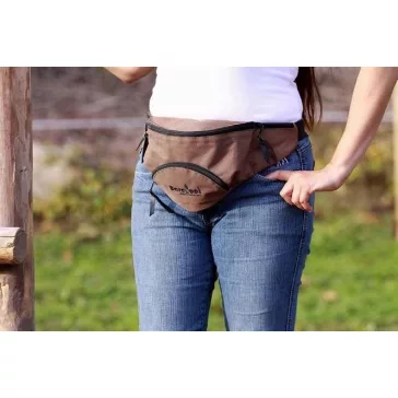   Barefoot Övtáska, telefon, kulcs és mosható jutifalat tartó rekesszel