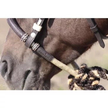 Barefoot Bosal, kézműves, bőr maggal