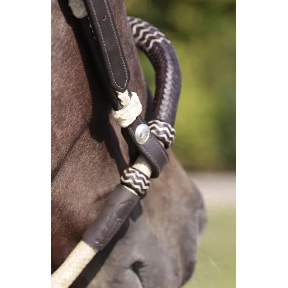 Barefoot Bosal, kézműves, bőr maggal