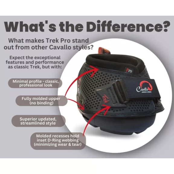 Cavallo Trek PRO 2-es patacipő lovagláshoz (pár)