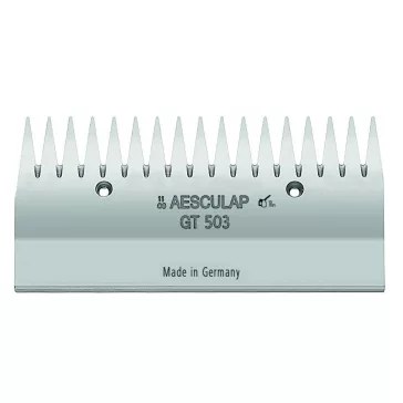 Felső nyírólap, széles, 17 fogas