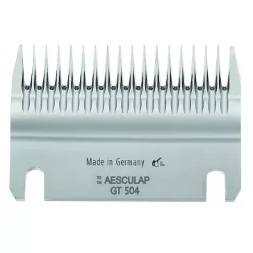 Alsó nyírólap, széles, 18 fogas