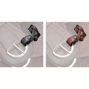 Barefoot Heveder, kengyel rögzítő szíj, barna bőr