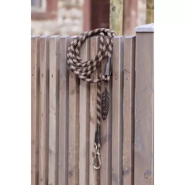   Barefoot Juniper idomítókötél 4,2m bőrdíszes végződésű