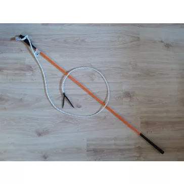 Répabot csapóval (avagy Parelli pálca, Carrot stick)