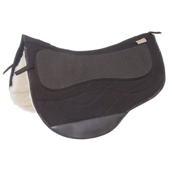   Barefoot Spezial betétes nyeregalátét, fekete Ari, Atl, HV, LM